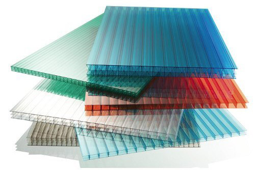 ورق پلی کربنات دوجداره - ورق پلی کربنات رنگی