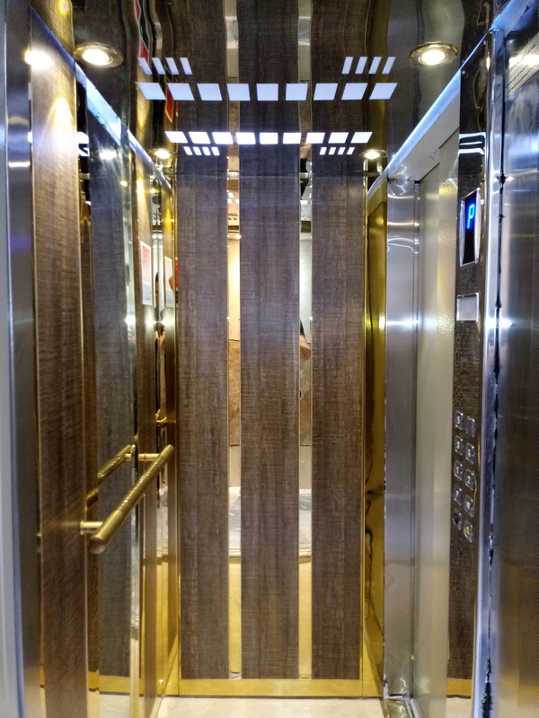 کابین آسانسور ام دی اف استیل