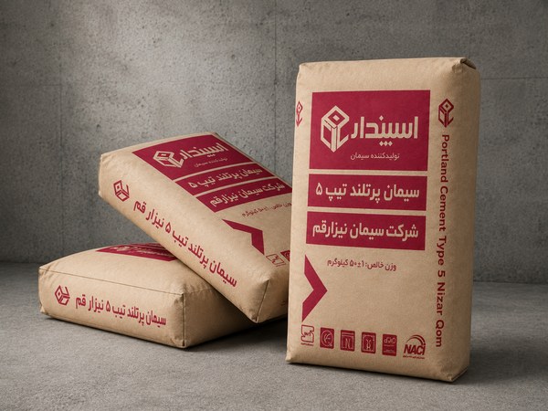 سیمان تیپ ۵ نیزار قم