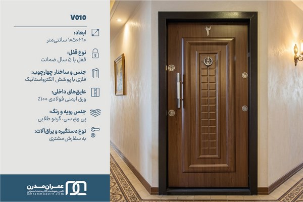 درب ضد سرقت مدل ونوس