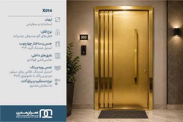 درب ضد سرقت استیل