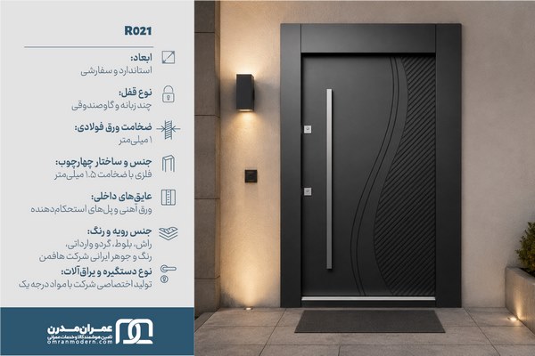 درب ضد سرقت فلت