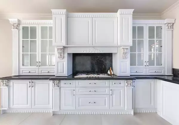 طراحی کابینت آشپزخانه به سبک کلاسیک