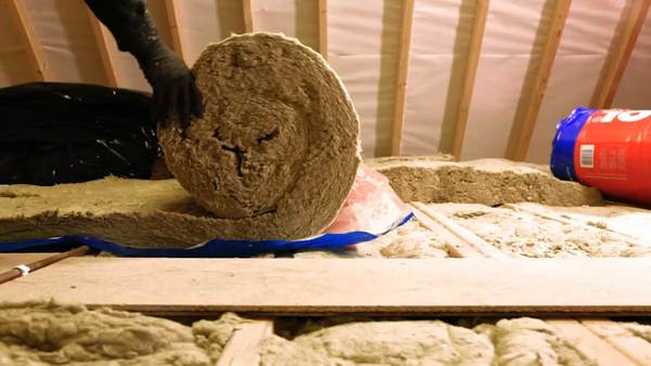 عایق پشم سنگ پتویی