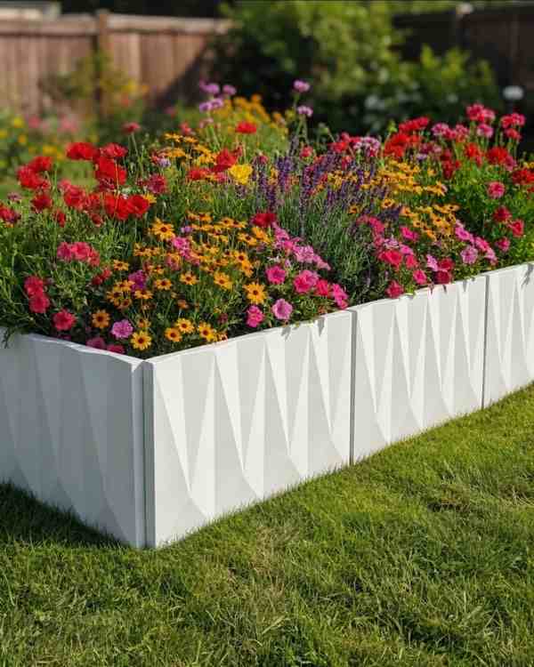 نرده سیمانی طرح الینا