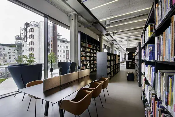 طراحی معماری کتابخانه عمومی