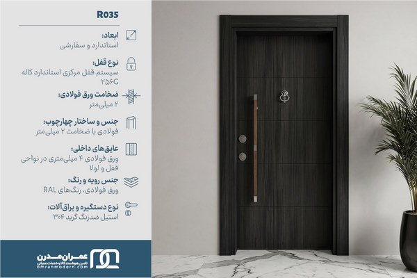 درب ضد سرقت فلت