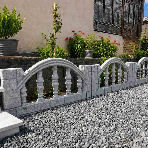 نرده سیمانی طرح اسکار