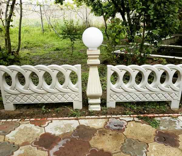 نرده سیمانی طرح المپیک