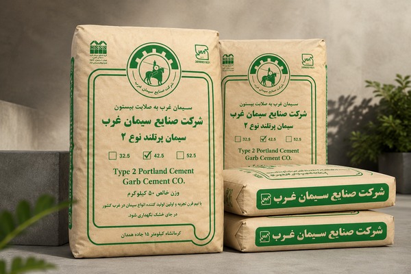 سیمان تیپ ۲ سیمان غرب