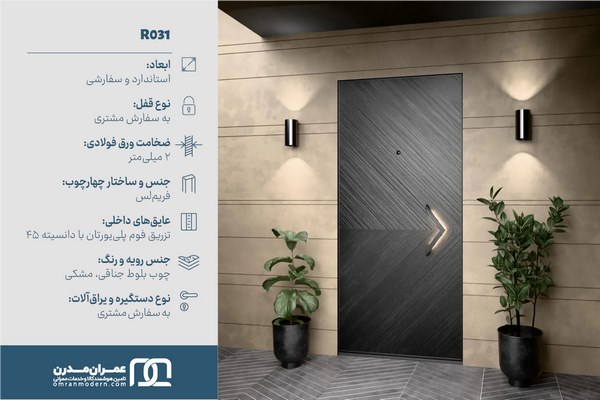 درب ضد سرقت فلت