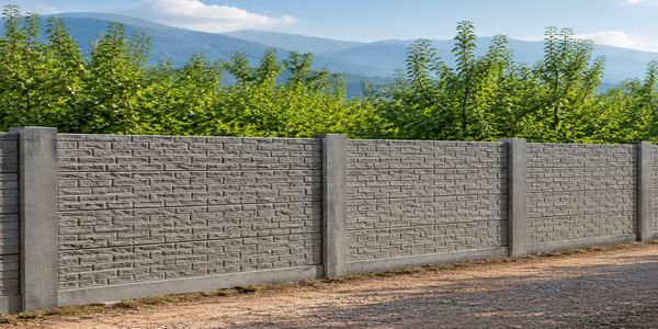 دیوار پیش ساخته بتنی سنگین طرح آجری