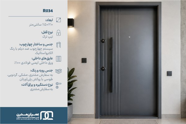 درب ضد سرقت فلت