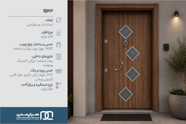 درب ضد سرقت شیشه خور