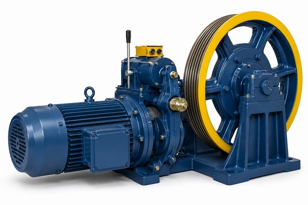 موتور&nbsp;آسانسور گیربکس