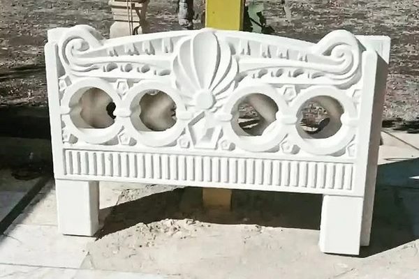 نرده سیمانی طرح زمرد