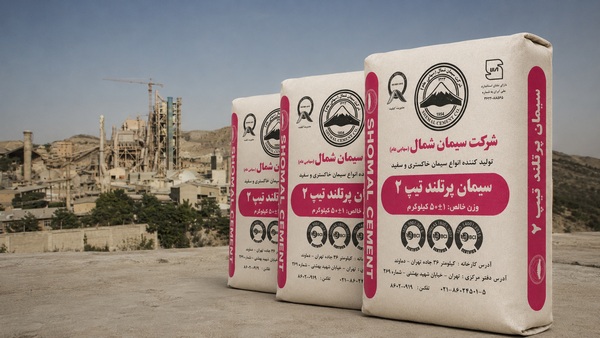 سیمان تیپ ۲ شمال