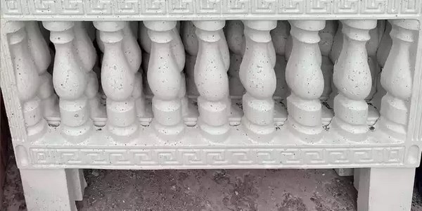 نرده سیمانی طرح صراحی