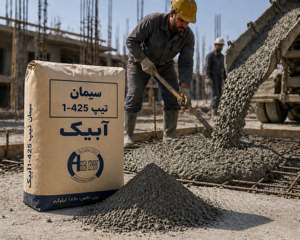 سیمان تیپ 1 آبیک