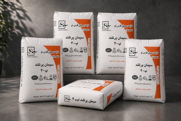 سیمان تیپ ۲ فارس نو