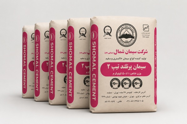 سیمان تیپ ۲ شمال