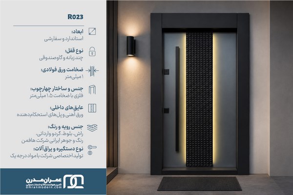 درب ضد سرقت فلت