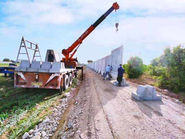 دیوار پیش ساخته بتنی اهواز