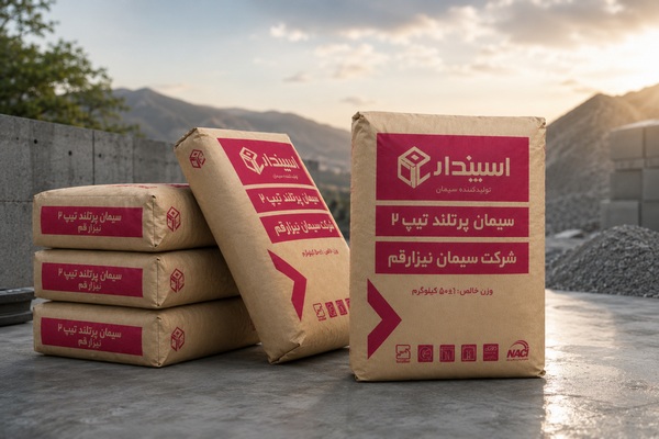 سیمان تیپ ۲ نیزار قم