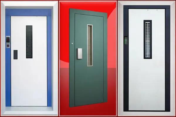 درب آسانسور لولایی