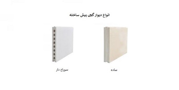 دیوار گچی پیش ساخته