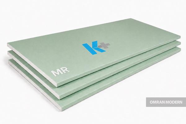 پانل گچی مقاوم در برابر رطوبت (MR) کی پلاس