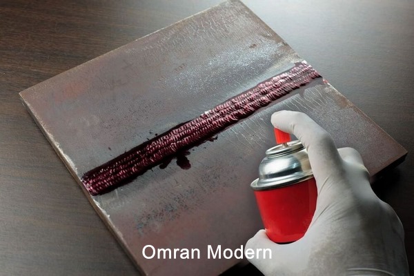 تست pt جوش (مایع نافذ)