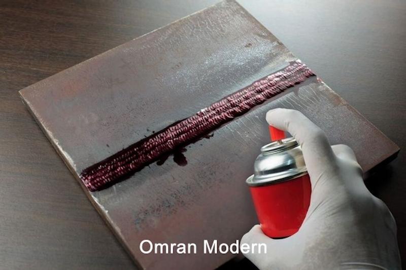 تست pt جوش (مایع نافذ)