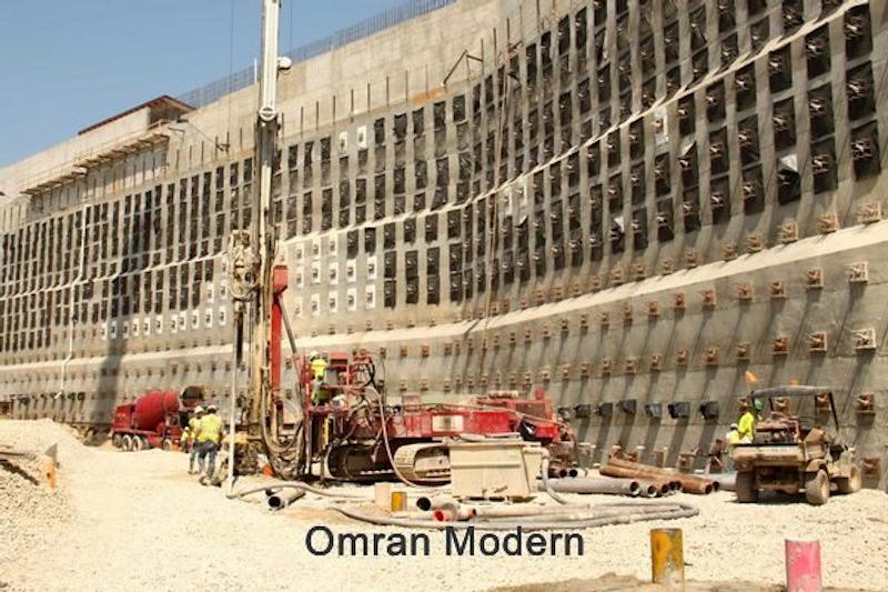 طراحی نیلینگ گودبرداری ساختمان
