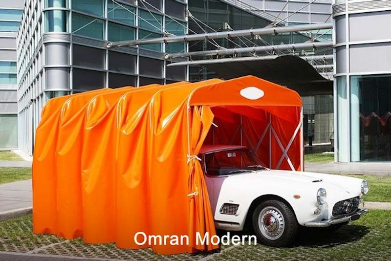 نصب سایبان آکاردئونی