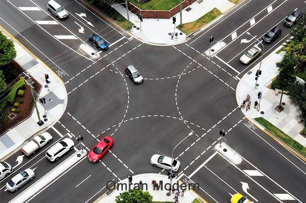 طراحی تقاطع‌ های شهری و غیرشهری