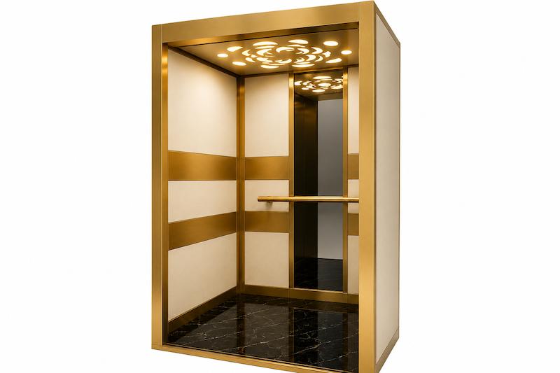 کابین آسانسور ام دی اف استیل مدل آمیتیس