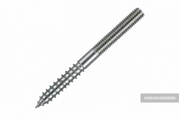 پیچ دو سر رزوه (روکا) 6*50