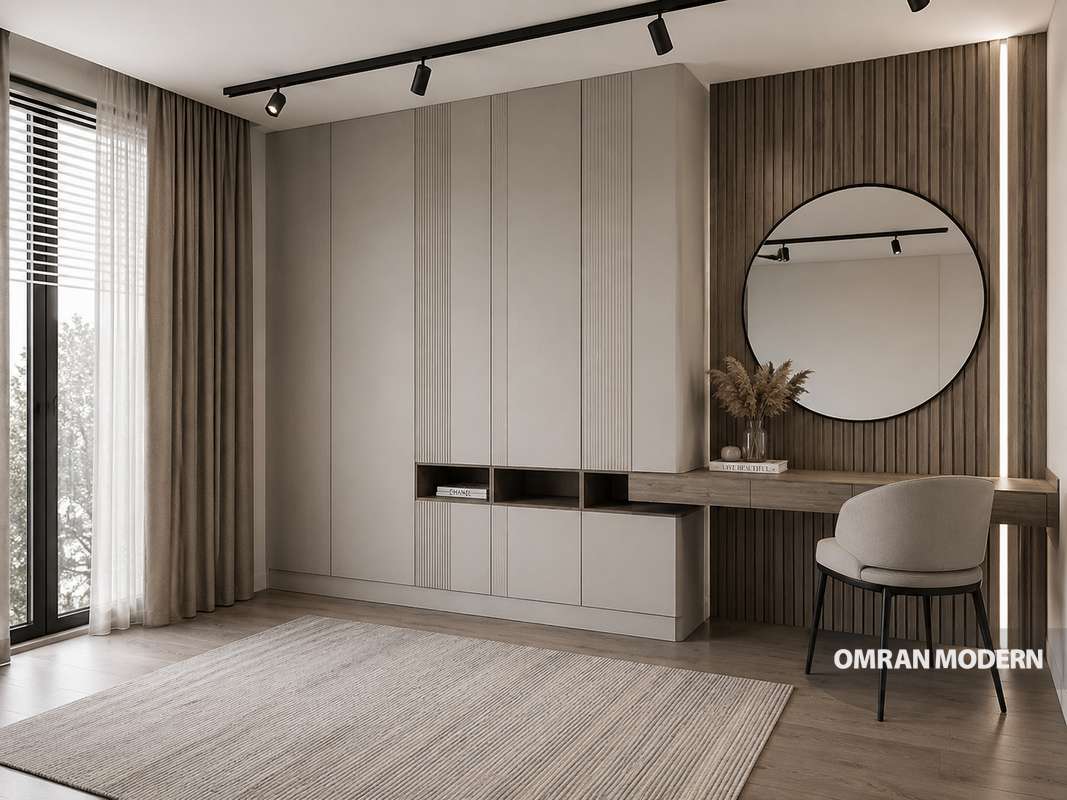 کمد دیواری اتاق خواب نقطه