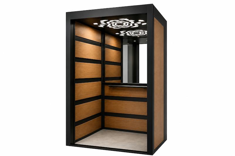 کابین آسانسور ام دی اف استیل مدل فونیکس