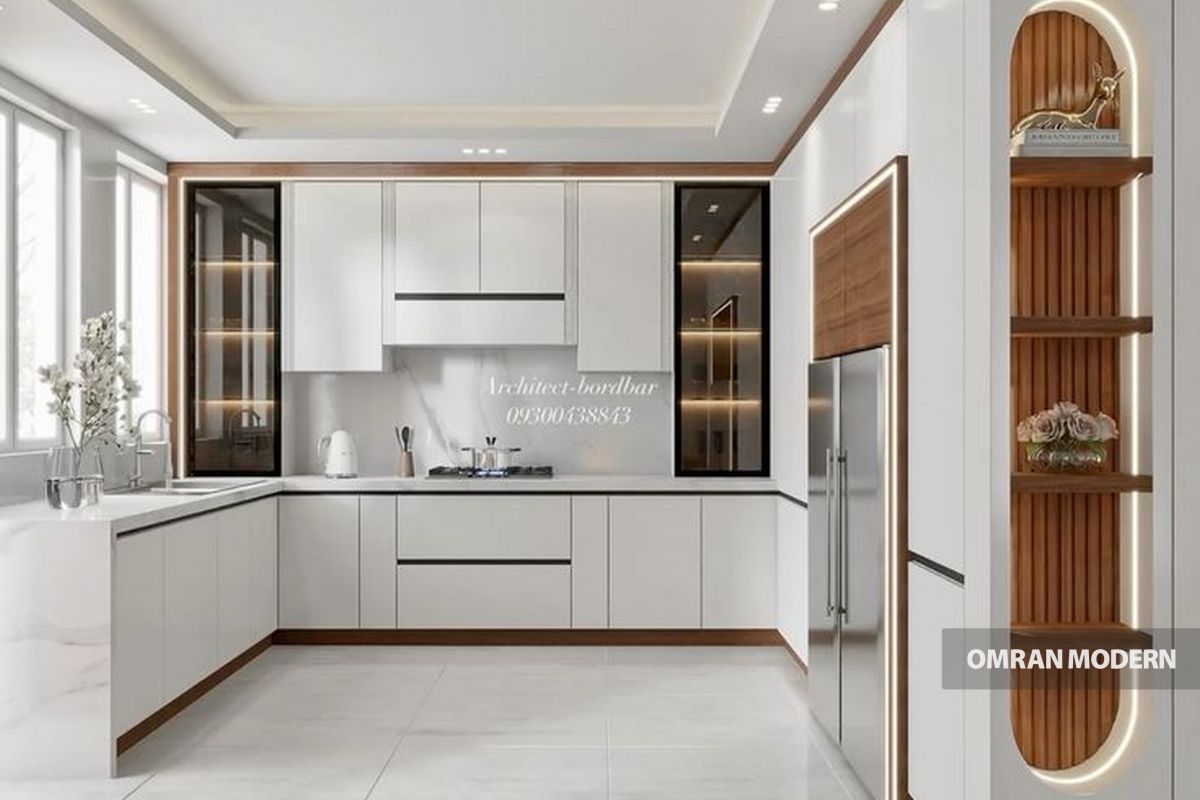 کابینت مینیمال قوس