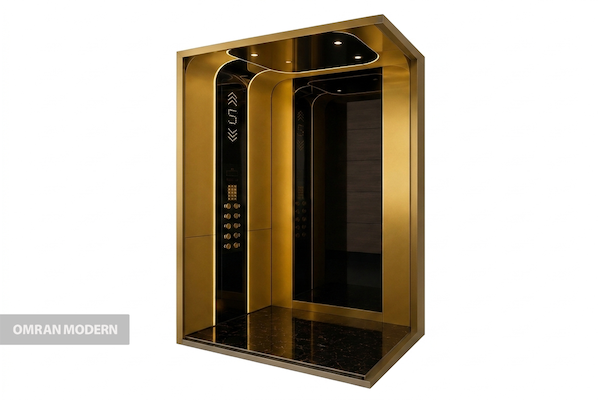 کابین آسانسور استیل مدل اسپارتا