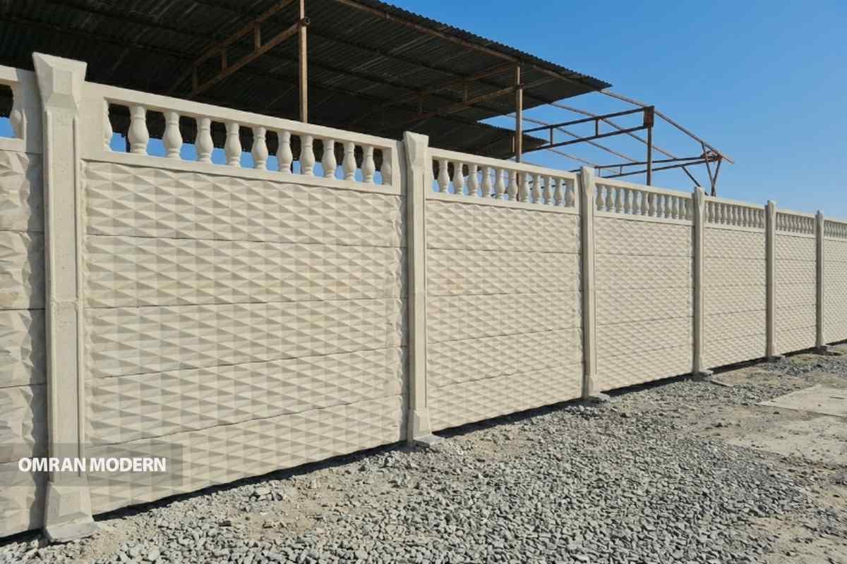 دیوار پیش ساخته بتنی سبک طرح ژیوان