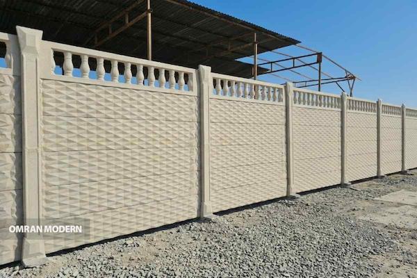 دیوار پیش ساخته بتنی سبک طرح ژیوان