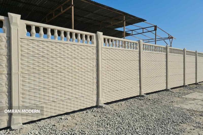 دیوار پیش ساخته بتنی سبک طرح ژیوان