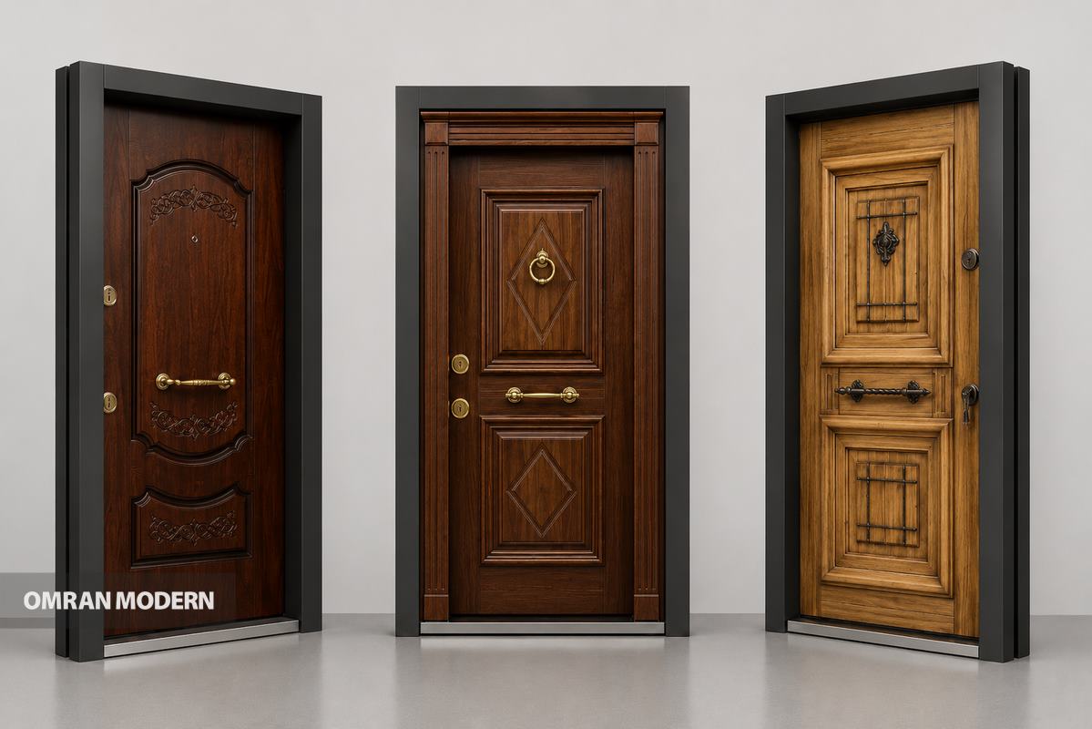 درب ضد سرقت دو قاب کلاسیک