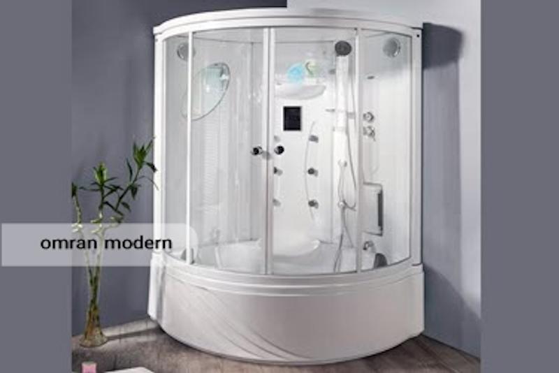 کابین سونا و جکوزی نیم گرد پرشین