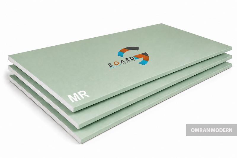 پانل گچی مقاوم در برابر رطوبت (MR) جی برد