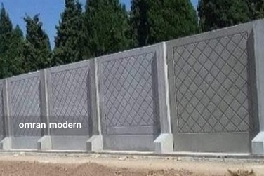 دیوار پیش ساخته بتنی سنگین طرح خشتی