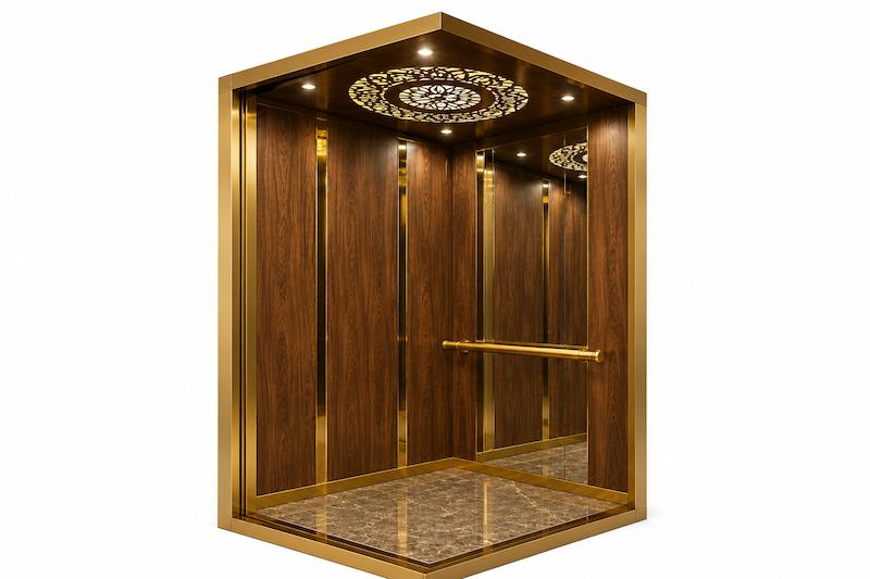 کابین آسانسور ام دی اف استیل مدل وین